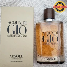 New Giorgio Armani Acqua Di Giò Absolu for Men 4.2 oz EDP – 100% Authentic