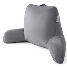 Reading Pillow with Adjustable Memory Foam,Adult Backrest with Arms, Back Pil...
