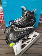 Bauer Elite Goalie Ice Hockey Ice Skates Size 8.5 UK Fit 2 Good Condition