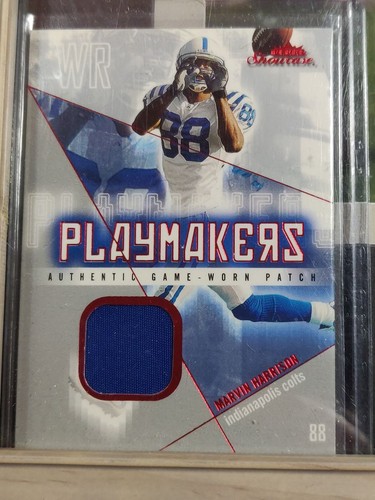 Marvin Harrison Autographed Photographed 13x16" w/ Card - Picture 3 of 5