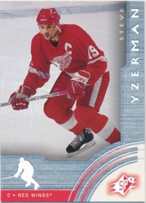 2001/2002 SPx Steve Yzerman Detroit Red Wings SAMPLE card (PEO)