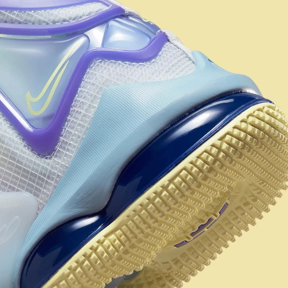 Nike Air LeBron 19 Easter Pastel Purple Basketball Shoes Kids GS Size US 6Y New✅ - image 4 of 4