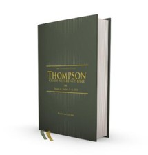 ESV, Thompson Chain-Reference Bible, Hardcover, Green, Red Letter [Hardback]
