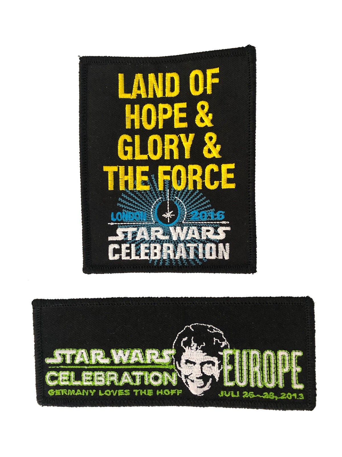 STAR WARS / Celebration London 2016 and Essen 2013 Embroided Patches eBay