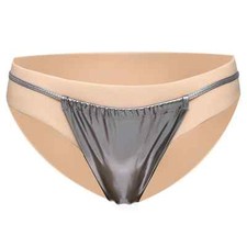 Silicone Fake Vagina Panties Insertable Build-in Tube Vagina Briefs Crossdresser