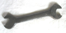Vintage VLCHEK '31' Shield Logo Double Open End Wrench 7/8" & 13/16" Made In USA
