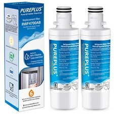 PUREPLUS ADQ747935 Fit for LG LT1000P LT1000 Kenmore Elite 9980 LT1000PC, 2 PACK