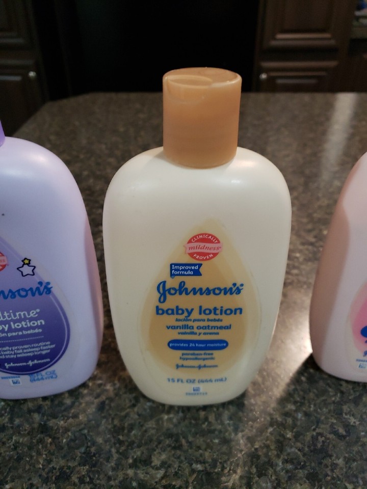 3 Johnson's Baby Lotion , Original Formula, Pink Bottle, Bedtime