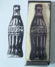 Vintage Soda Bottle rubber stamp by Amazing Arts soft drink cola pop COOL!