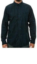 EZEKIEL Men's MORROCO L/S Button-Up Shirt - BLK - Large - NWT