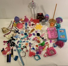 Girl Doll Accessory Lot Mavis Bats Out, Hairdorables, Bratz, Frozen, Mermaid