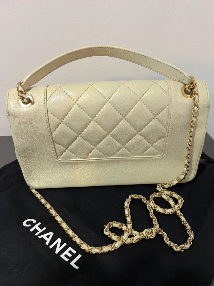 Bolso Chanel Mademoiselle Vintage con solapa tamaño mediano Foto 3 de 4