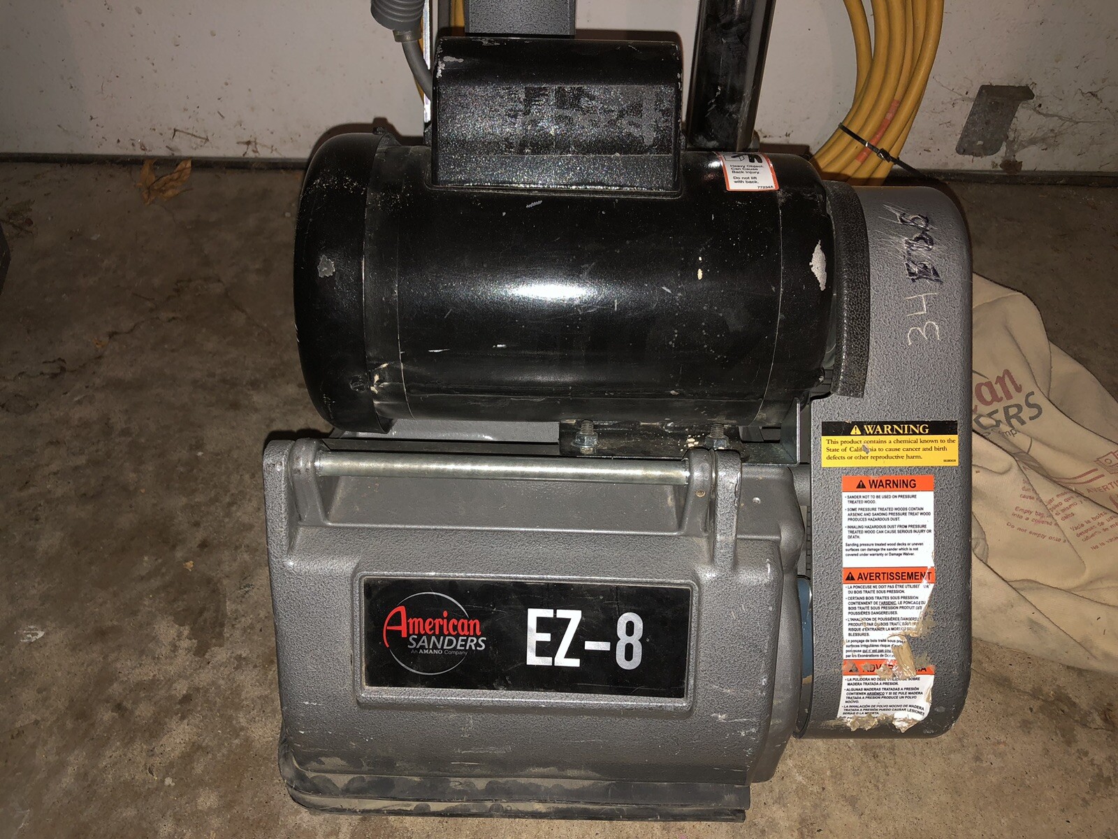 American Sanders EZ8 HDTR Floor Sander eBay