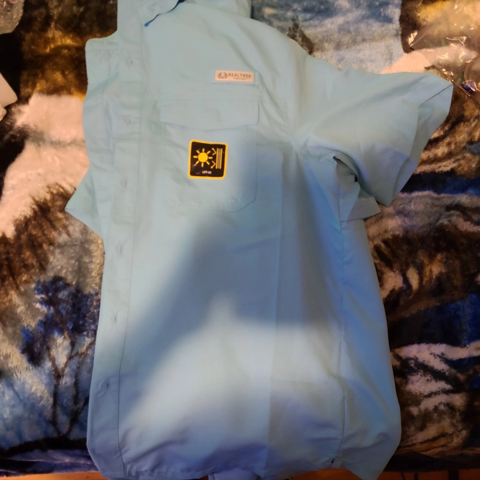 realtree fishing shirt 2xl 46 - 47