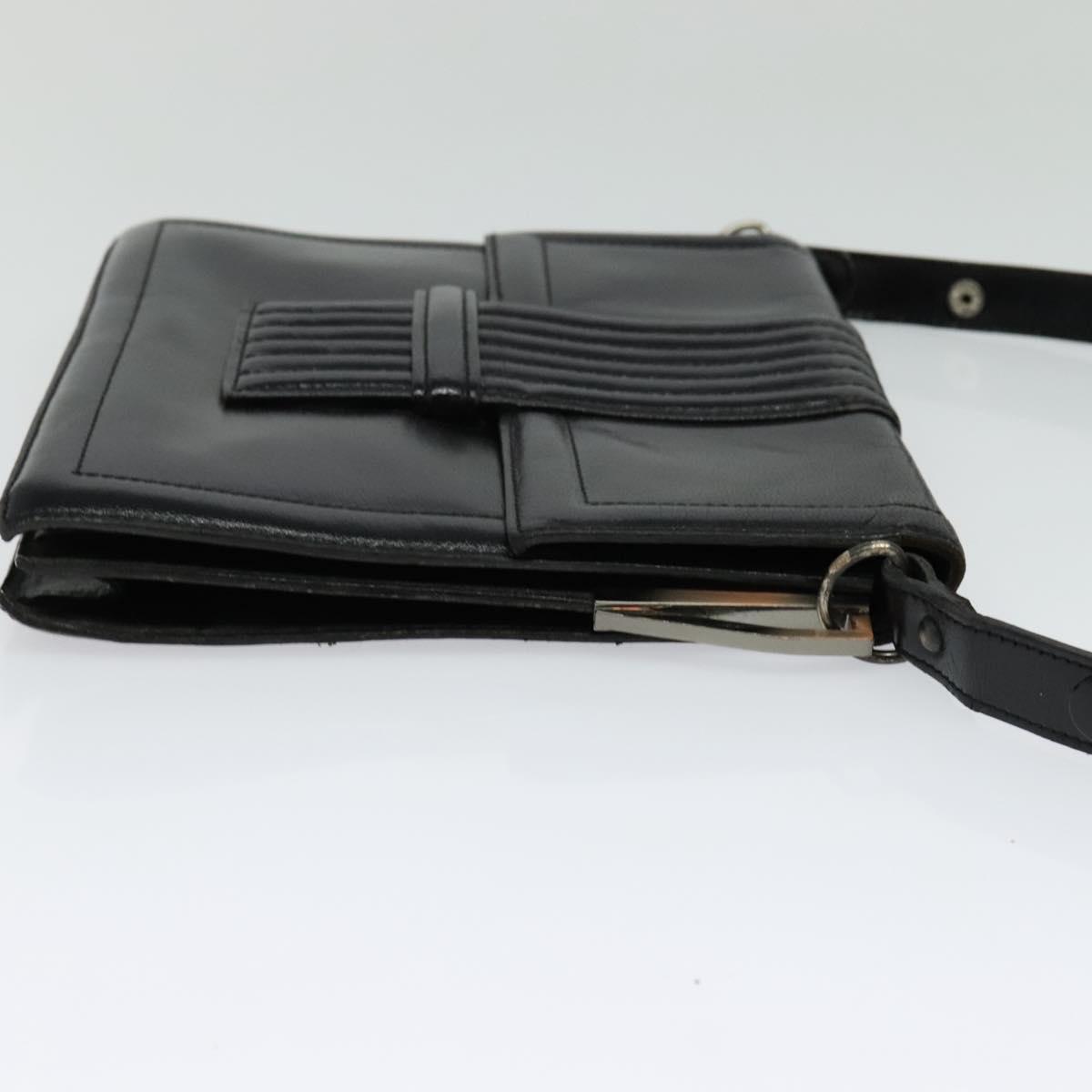 Borsa a tracolla SAINT LAURENT pelle nero argento originale sw623