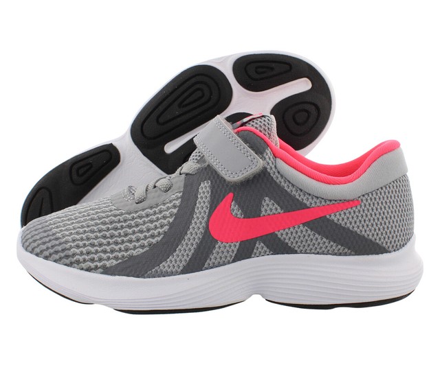 nike revolution 4 grey pink