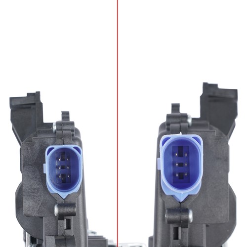 2X Cerradura puerta actuador trasero para VW Polo 9N 9A Seat Ibiza III Cordoba Skoda - Imagen 9 de 10