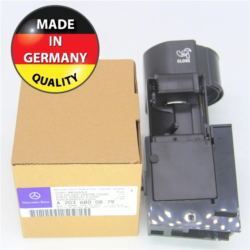 Portavasos negro 2036800879 para Mercedes Benz W203 C320 C240 C230 2001-2004 Foto 3 de 4