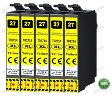 Patronen XXL für Epson 27 WF 3620 3640 7110 7210 7610 7615 7620 7710 7715 7720