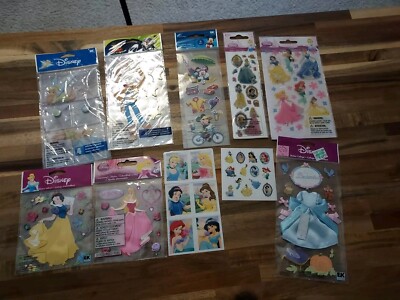 Jolee s Boutique & Disney Princess Mickey Woody Sticker Lot Scrapbooking 