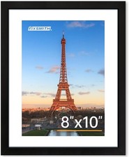 8x10 Picture Frame 1 Pack, Photo Frame with HD Plexiglass, Display Pictures