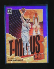 LUKA DONCIC 2021-22 DONRUSS OPTIC T-MINUS 3...2...1... PURPLE *DALLAS MAVERICKS*