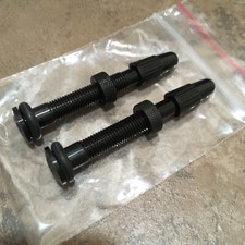 2 NEW Specialized Roval Black Alloy Valve Stems Tubeless Traverse Control stem