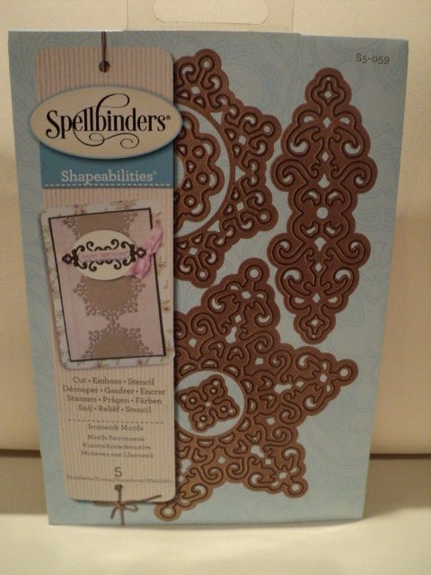 SPELLBINDERS SHAPEABILITIES IRONWORK MOTIFS (5 DIES) S5-059 BNIP