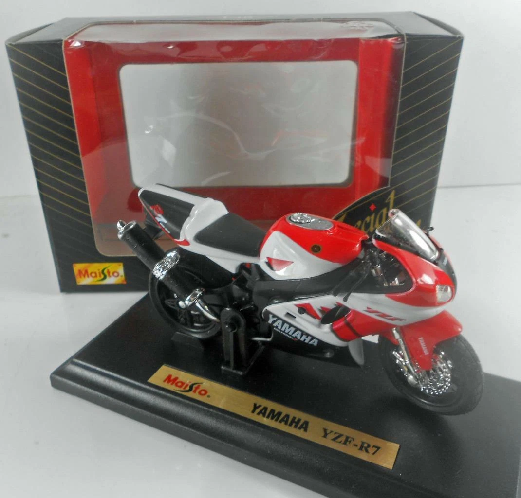 MAISTO SPECIAL EDITION YAMAHA YZF-R7 MOTORBIKE, 1:18 SCALE,