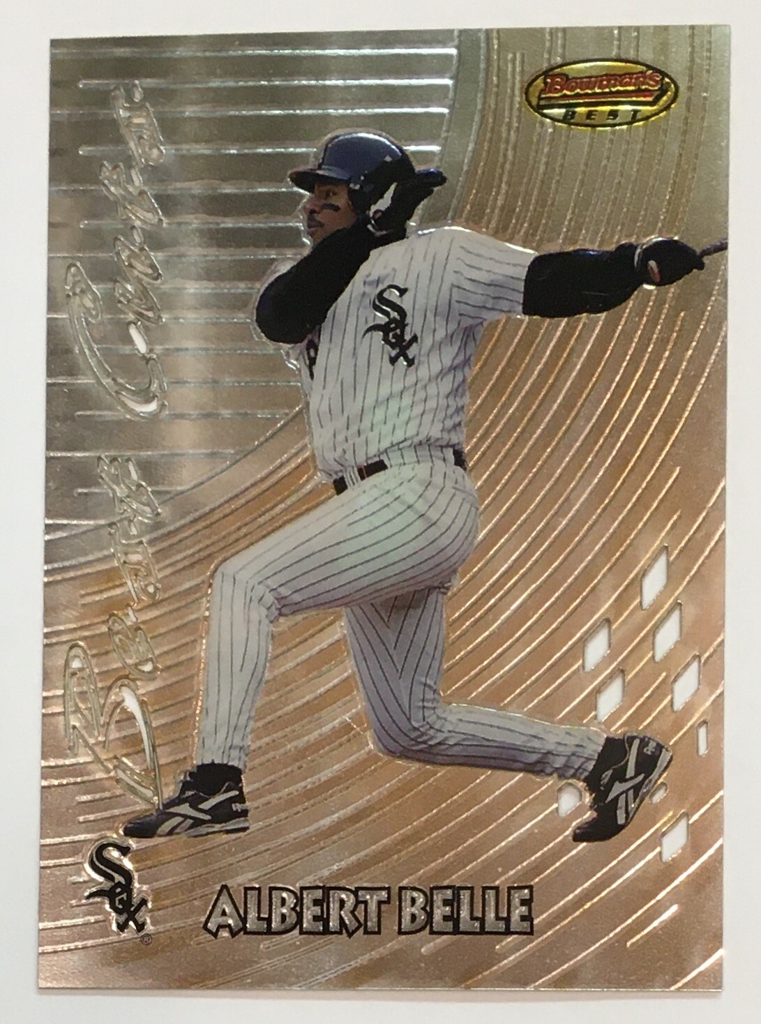 1997 Bowman’s Best - Best Cuts - Albert Belle - #10 - White Sox - NrMt-Mt