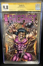 Prophet #4 Image Comics 9.8 CGC SS Dan Panosian Signature & Remark 1st App Omen