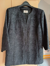 Elvi - Short Jacket Black Size 20 Used But Vgc