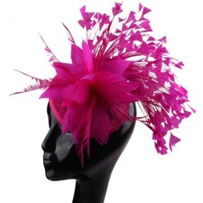 Women's Fascinator Tea Party Hat with Alligator Clip Church Kentucky Derby Hat