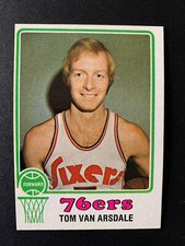 1973-74 1973 Topps 146 Tom Van Arsdale 76ers Nice!