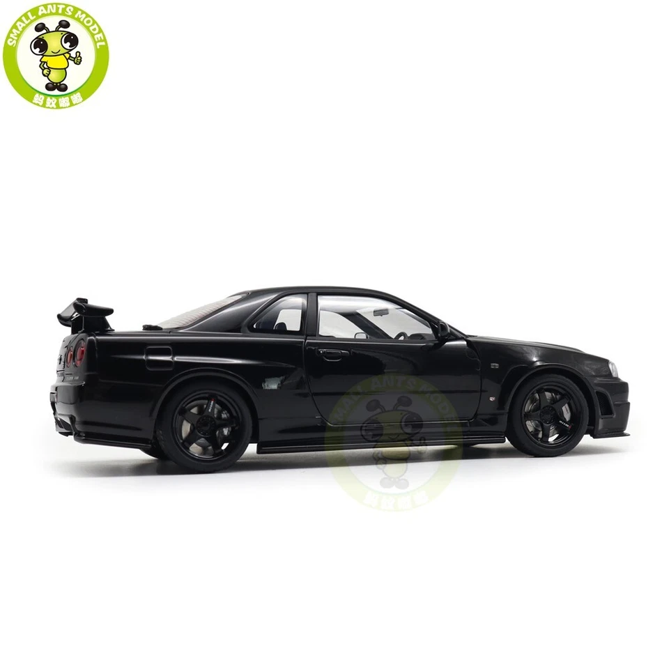 Модель автомобиля Nissan NISMO R34 GT-R Z-tune AUTOart 77463 черный жемчуг 1:18 - Изображение 4 из 4
