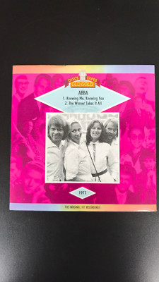 ABBA - KNOWING ME,KNOWING YOU / THE WINNER TAKES IT ALL - Zustand-Sehr Gut