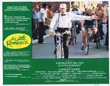 A LITTLE ROMANCE Original Lobby Card 3 Laurence Olivier Dally Kellerman