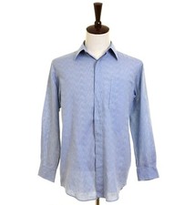 Issey Miyake IM Product light blue linen-blend shirt 001-392 