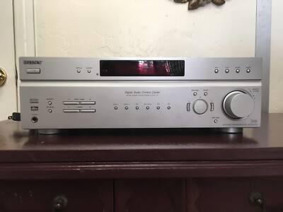 Sony STR-K670P FM Stereo /FM/AM Receiver 5.1 Optical Digital Silver. (No Remote)
