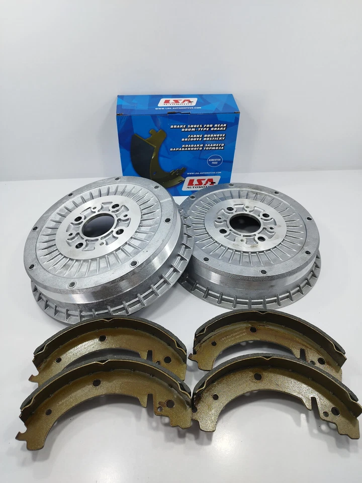 Set Rear Brake Drum Brake Pada Lada 2101 2102 2103 2104 2105 2106 2107 VAZ - Image 2 of 3