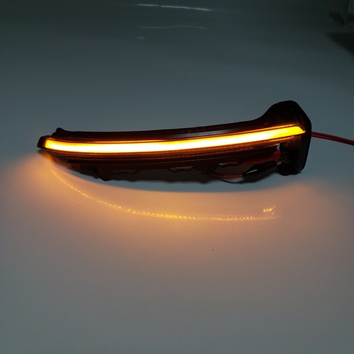 LED Side Mirror Dynamic Turn Signal Light Fit Audi TT TTS TTRS MK3 Fit Audi R8 - Picture 12 of 13