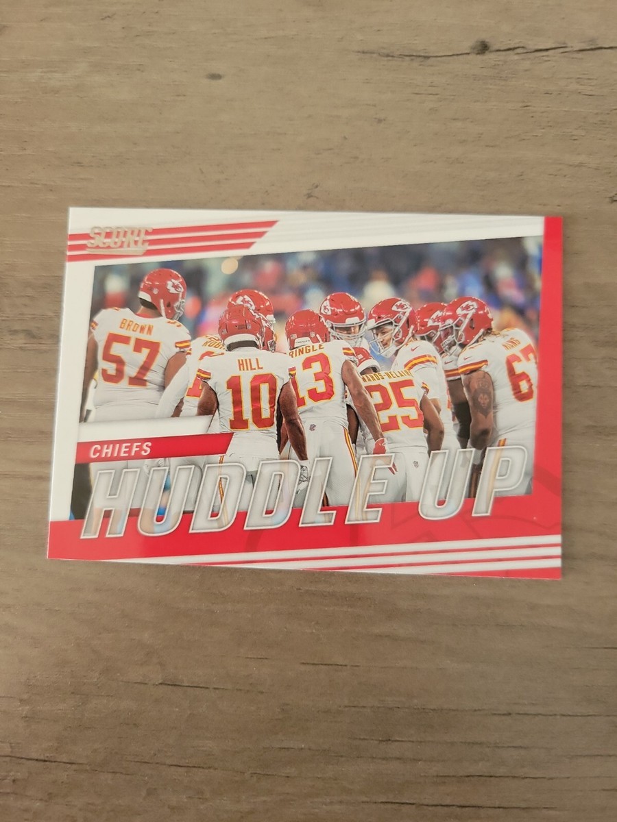 pokemon cards kansas city Kansas City Chiefs 2022 Panini Score Football # HU-KC Huddle Up Insert Card
