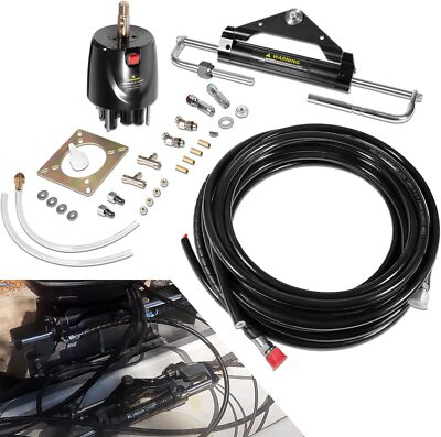 #ad Hydraulic Outboard Steering System Kit 150HP HC4645H Teleflex Marine HK4200A 3 $333.99