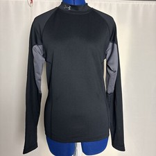 Men's Under Armour Cold Gear Long Sleeve Mock Neck Compression Shirt Sz S