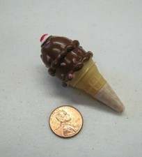 Double Scoop Chocolate Ice Cream Cone American Girl Our Generation 18" Doll