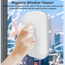 Magnetic Double Sided Window Cleaner Tool for High Rise Glass Washing