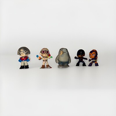 Funko Mystery Minis: DC Universe Suicide Squad Lot Of 5 King Shark Peace Maker