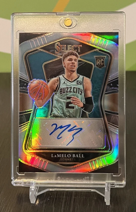 Lamelo Ball 2020-21 Panini Select Silver Prizm Rookie Auto RC /249
