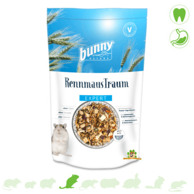 Rennmausfutter Bunny Nature Rennmaus Dream Expert 500g *** UK-VERKÄUFER