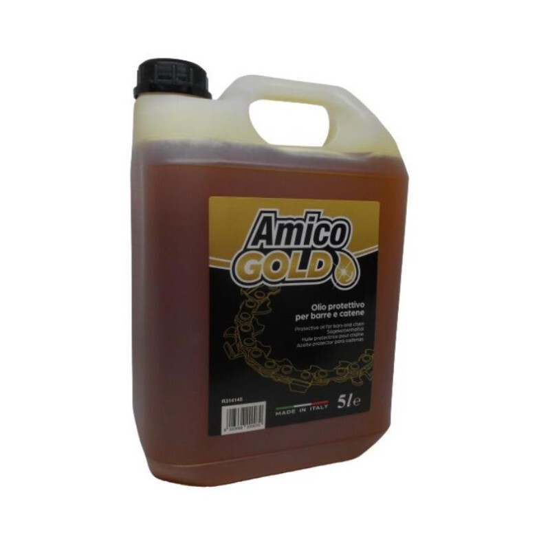 AMICO GOLD - R314145 - Olio per catena motosega 5 lt 8023668220070